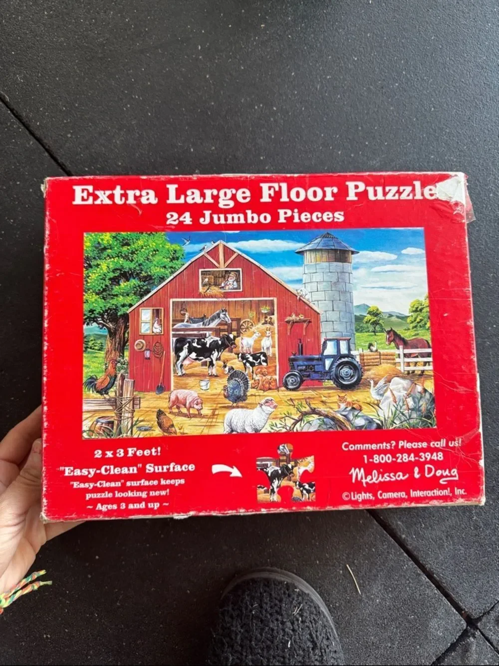 Bundle of 3 Melissa & Doug Floor Puzzles